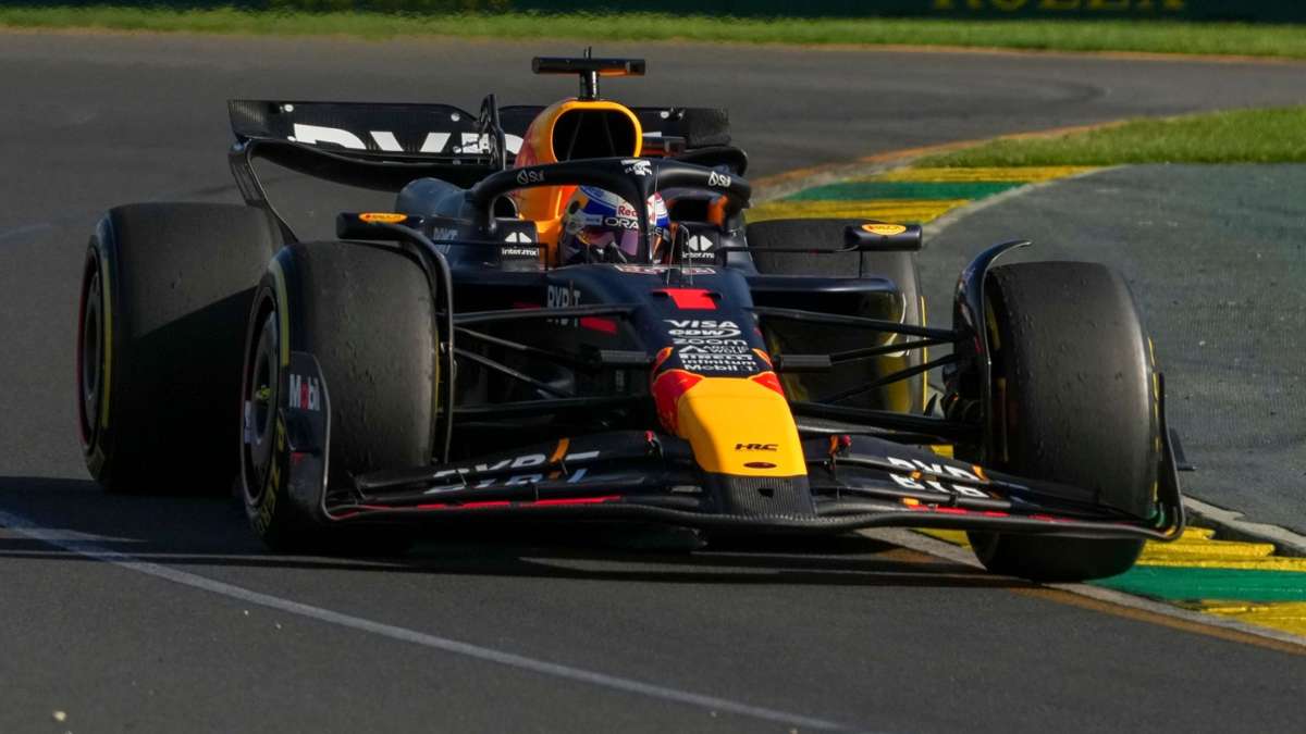 Formel 1: Verstappen auch in Australien spitze: Bisschen unerwartet
