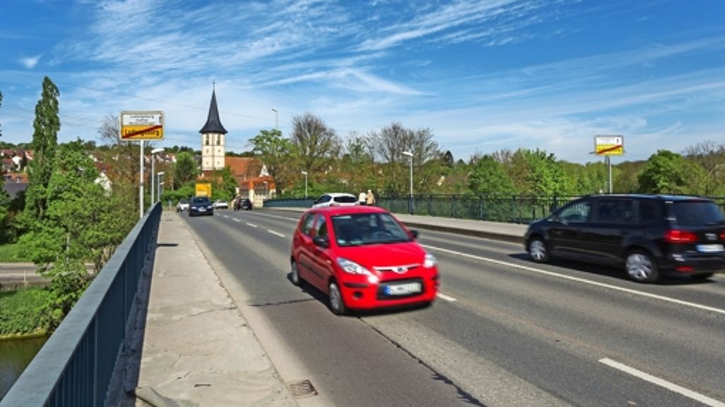 Ludwigsburg: Die Neckarbrücke muss saniert werden