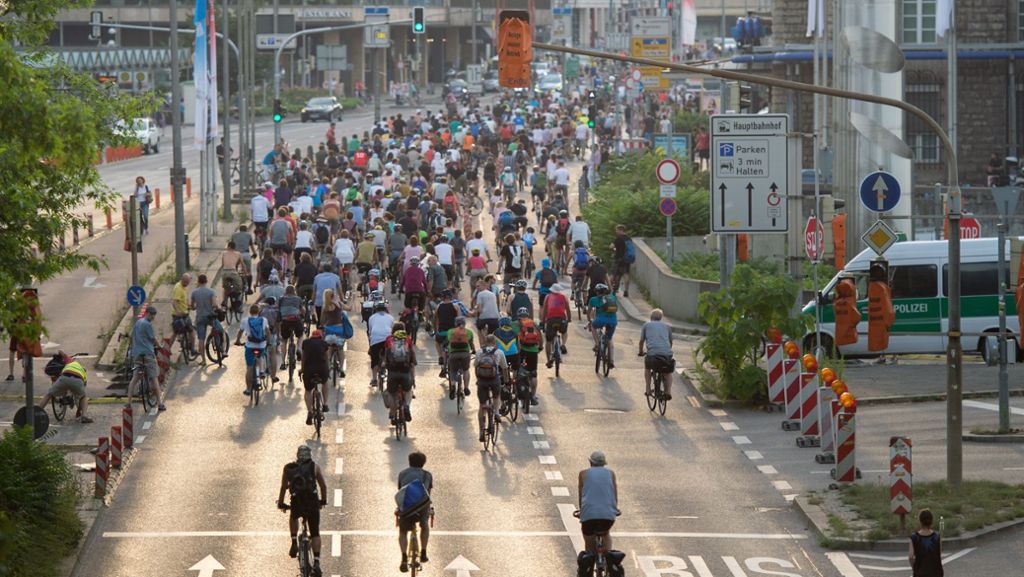 Kidical Mass statt Critical Mass: Erste Fahrrad-Demo für Kinder in Stuttgart