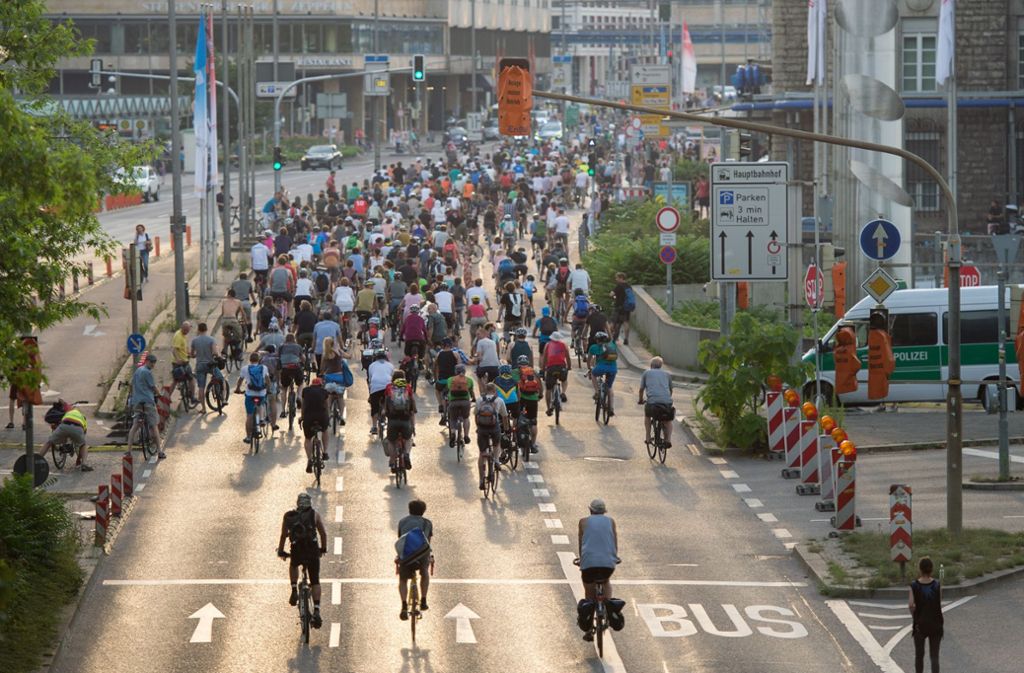 Den Fahrradprotest Critical Mass soll es nun auch für Kinder geben. Foto: dpa