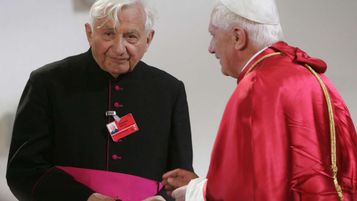 Georg Ratzinger ist tot: Beerdigung vermutlich ohne Papst Benedikt XVI.