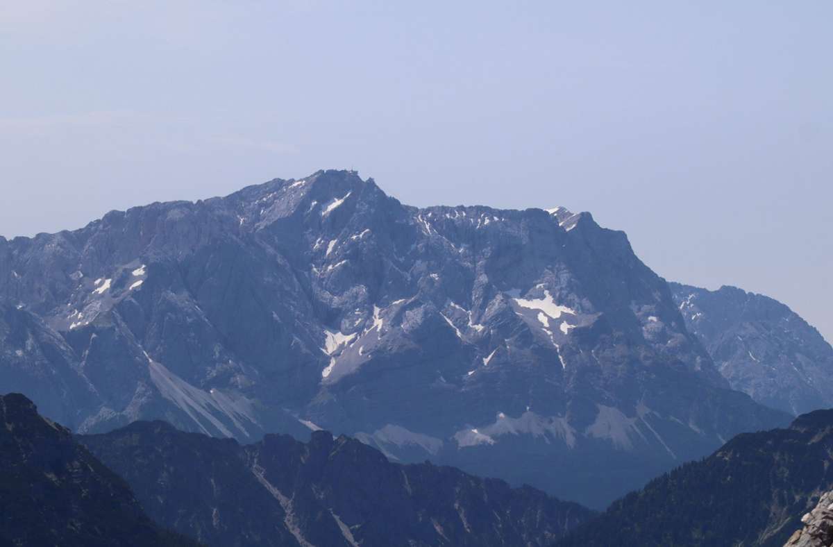 Blick auf die Zugspitze (Archivbild) Foto: imago images/Fotostand/ / Wagner