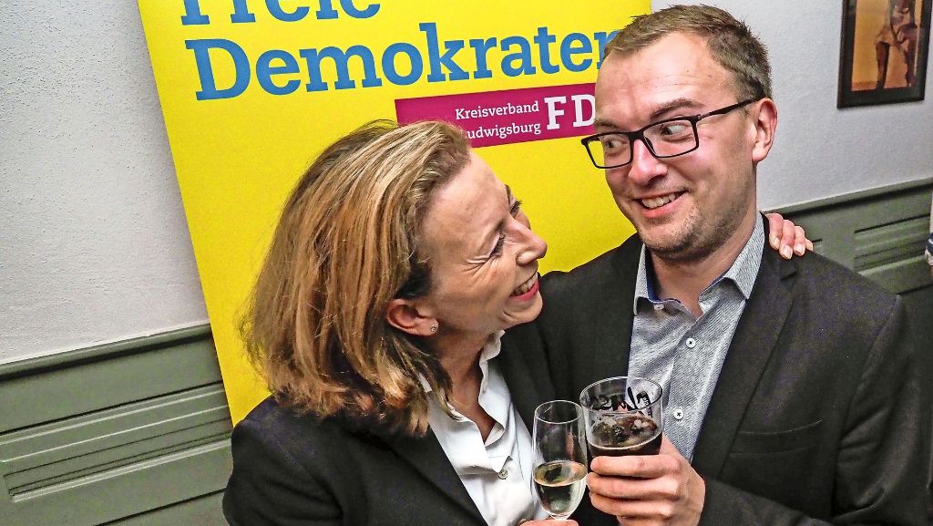 Das Ergebnis im Wahlkreis Ludwigsburg: Für drei Kandidaten sieht es gut aus