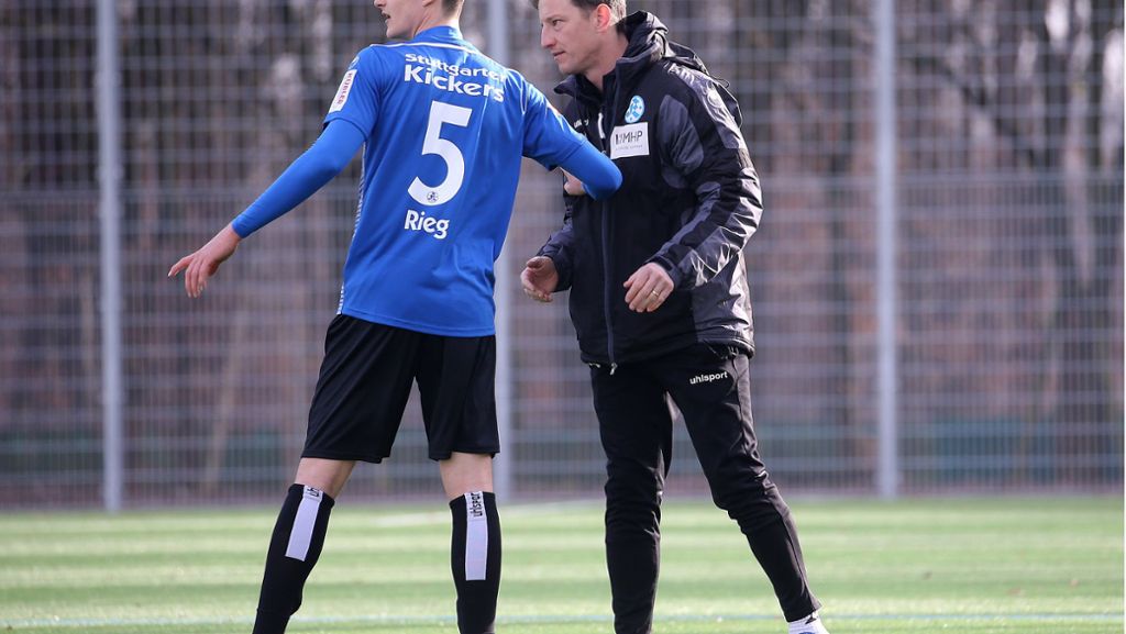Stuttgarter Kickers: Noch sehr viel Arbeit für Trainer Ramon Gehrmann
