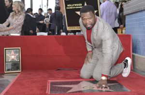 US-Rapper mit Stern in Hollywood gefeiert