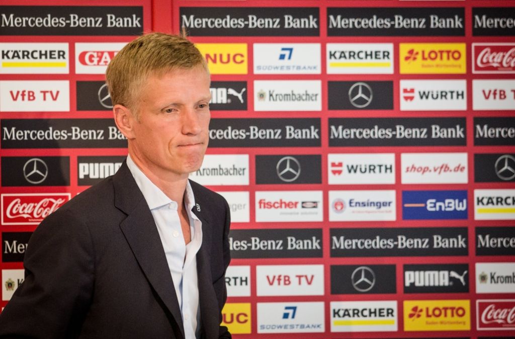 Voll gefordert: VfB-Sportvorstand Jan Schindelmeiser Foto: dpa