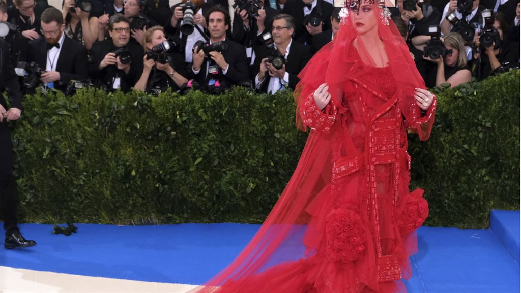 Outfits bei Met-Gala in New York: Schräger Auftritt von Katy Perry, Madonna und Rihanna