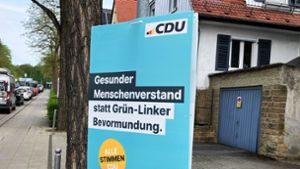 Kommunalwahl Stuttgart: Wahl-Slogans der CDU sorgen für Ärger