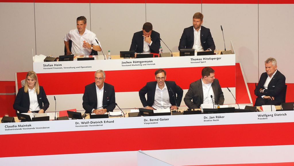  Bernd Gaiser und Wolf-Dietrich Erhard sind beim VfB Stuttgart die prägenden Figuren der kommenden Wochen – und haben vor allem eine wichtige Aufgabe. 