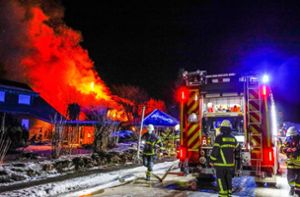 Brand in Einfamilienhaus – 500.000 Euro Schaden