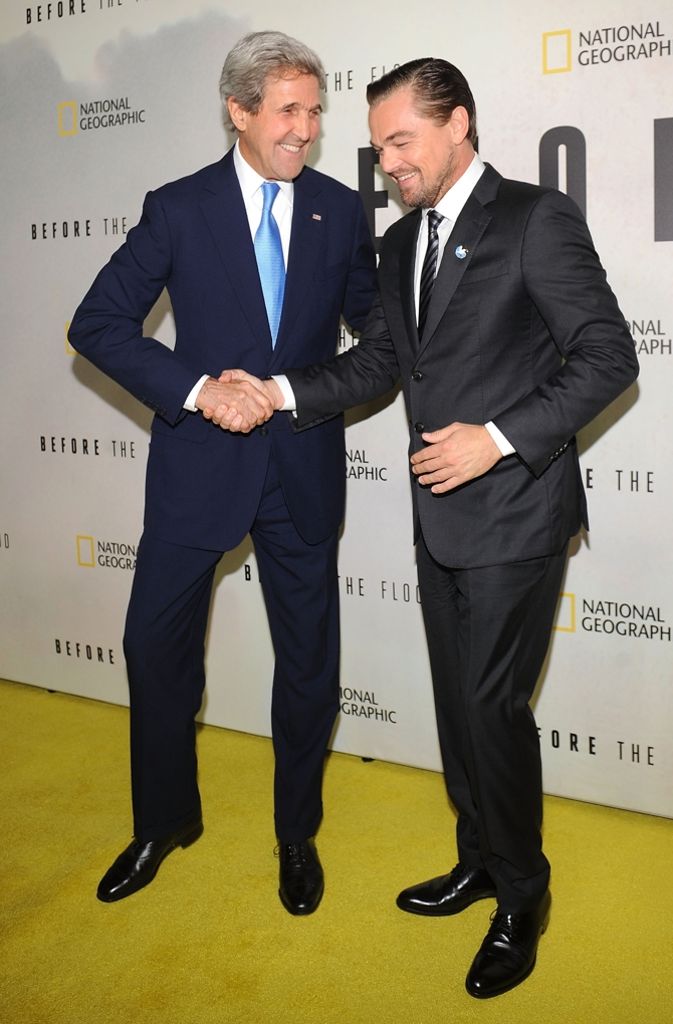 Zu der Filmvorführung kam sogar der US-Außenminister John Kerry (72) in das Hauptquartier der Vereinten Nationen und gratulierte DiCaprio zu dem Film. Doch er war nicht der einzige hochrangige Politiker...