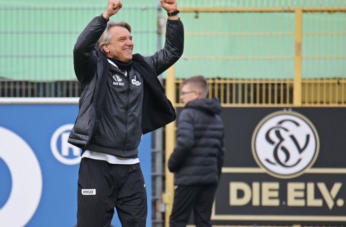 SV Elversberg mischt dritte Liga auf: Horst Steffen und die Parallelen  zum Höhenflug mit  den Stuttgarter Kickers