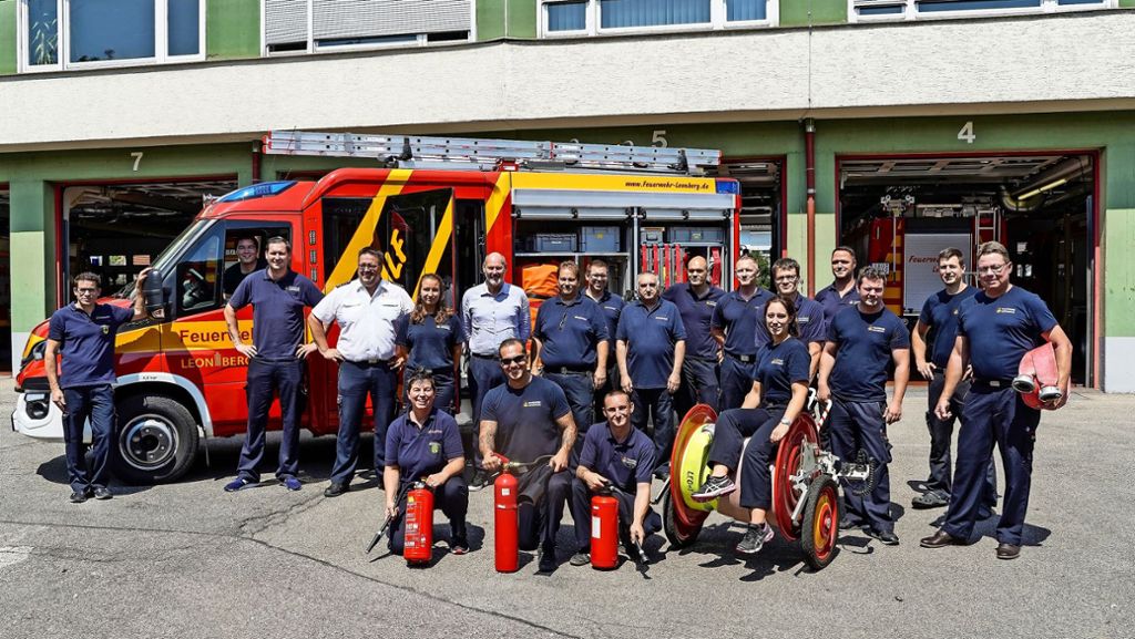 Feuerwehr in Leonberg und Rutesheim: Wenn  Sekretärin und   Mensa-Chefin ausrücken