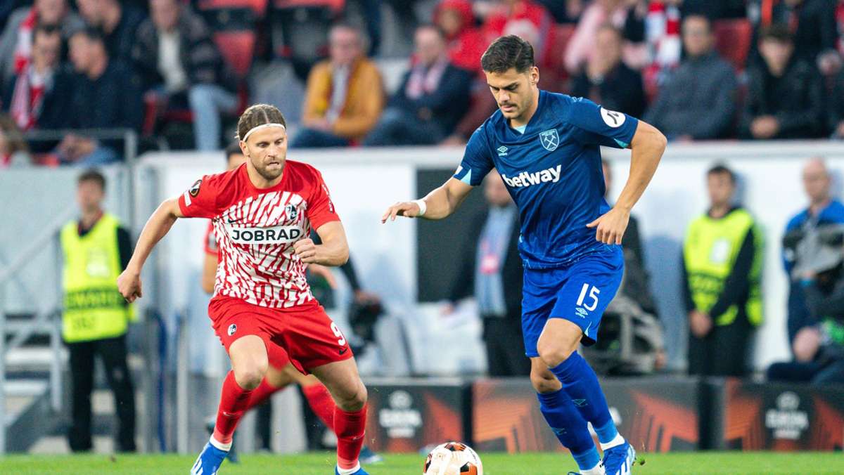 Europa League-Partie gegen West Ham United: Torwart-Patzer brockt Freiburg erste Europacup-Pleite ein
