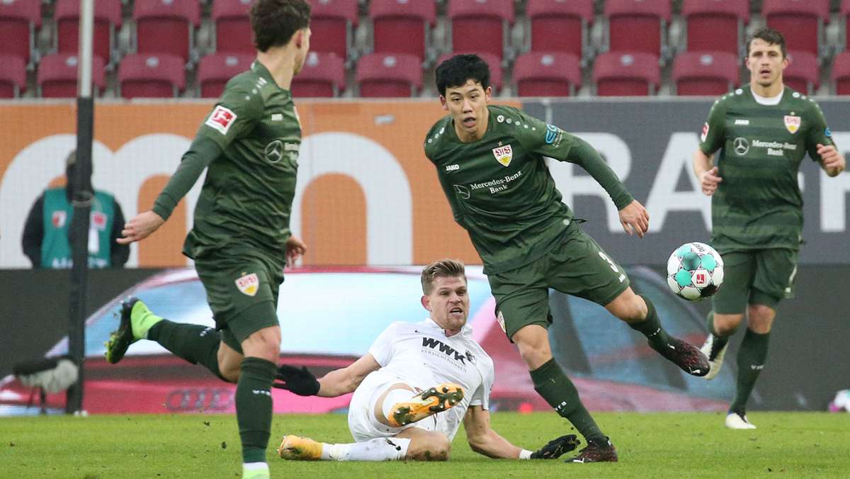  Das beste Auswärtsteam der Liga heißt VfB Stuttgart: Bei den Fans herrscht in den sozialen Netzwerken Harmonie und Heiterkeit nach dem deutlichen Sieg gegen die Augsburger. 