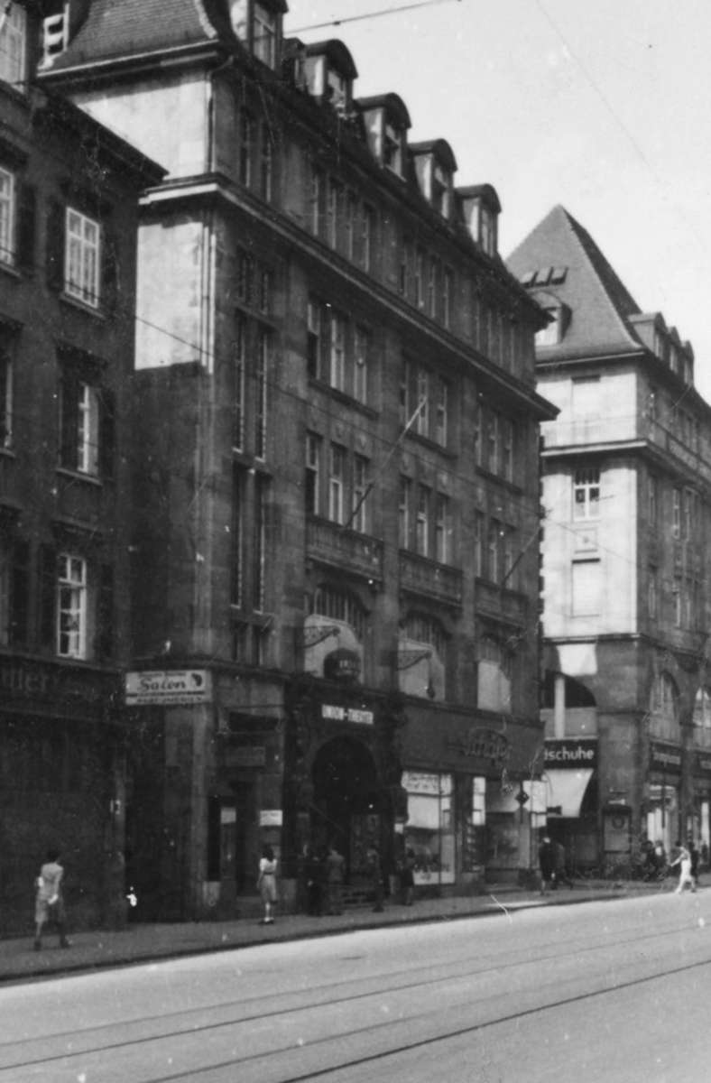 Das Union-Kino in der Tübinger Straße im Jahr 1942