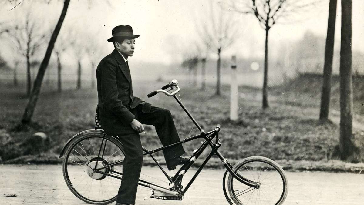  Vor 100 Jahren ging bei einer Firma in Stuttgart ein Fahrrad des genialen Aerodynamikers Paul Jaray in Serie. Ein Technikhistoriker hält die Erfindung mit dem besonderen Antrieb nach wie vor für zukunftsfähig. 