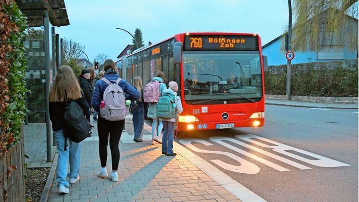 Schülertransport Schönaich: Eltern kritisieren neuen Fahrplan mit Schnellbussen