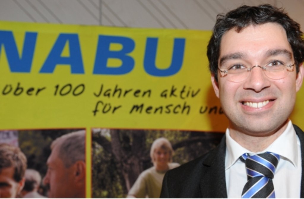 Weist den Verdacht der Käuflichkeit zurück: der Nabu-Landesvorsitzende Andre Baumann. Foto: dpa