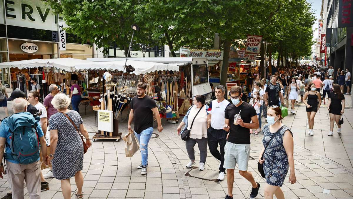 Handelsstandort Stuttgart: Mit der Königstraße geht es aufwärts