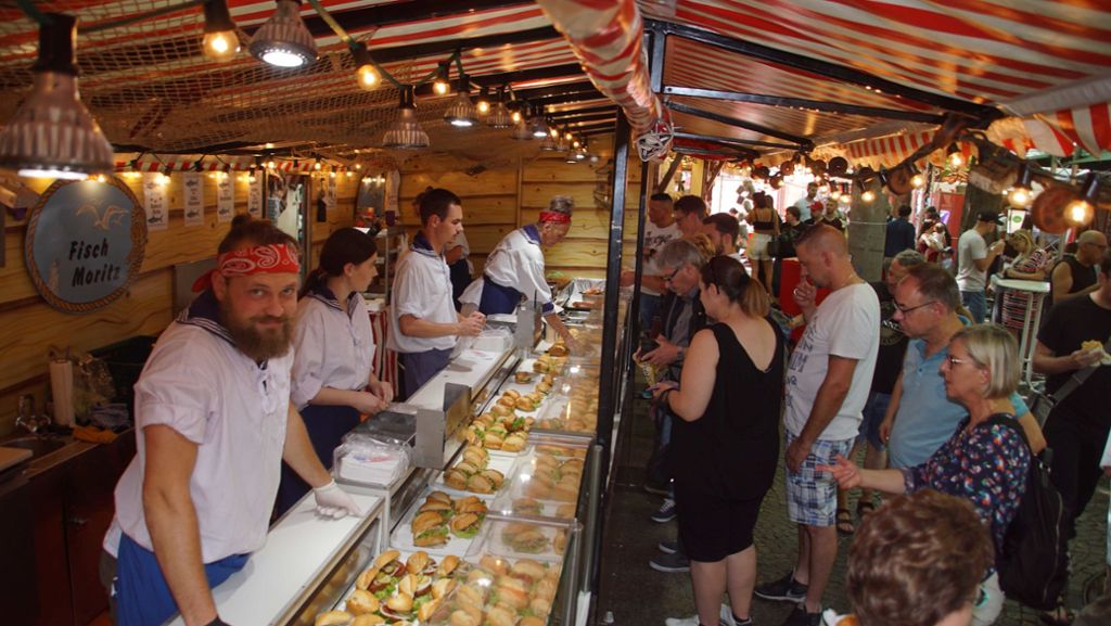 Hamburger Fischmarkt in Stuttgart: Stuttgarter stehen auf Fisch