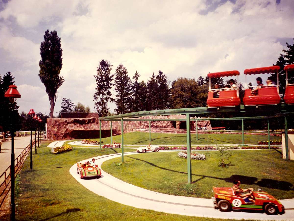 Die Monza-Piste in den 80er-Jahren.