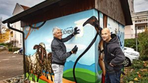 Zuwachs für den Graffiti-Zoo in Eschenbach