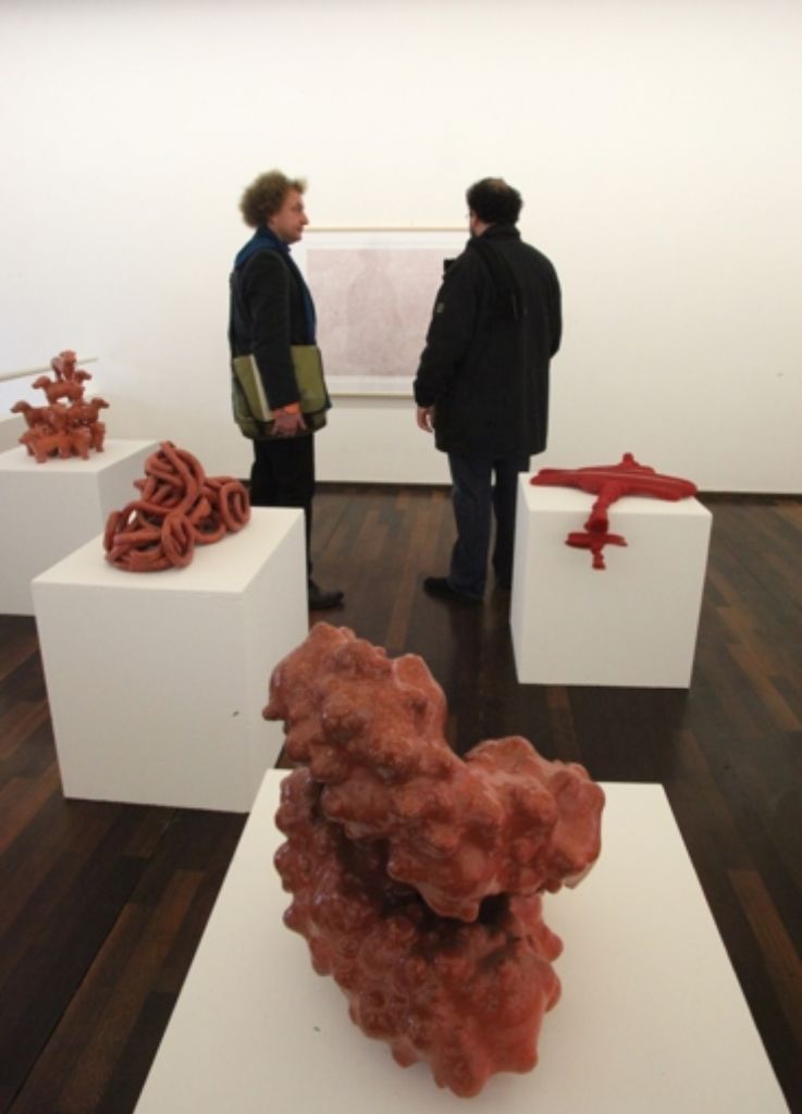 Jan Peter Bremer und Konstantin Ames in der Städtischen Galerie.