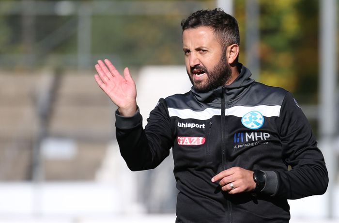 Mustafa Ünal von den Stuttgarter Kickers: Davon macht der Trainer   seine Vertragsverlängerung abhängig