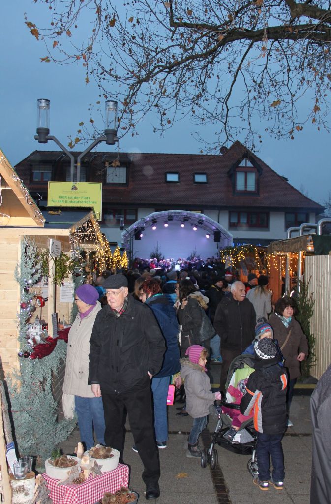 In Weilimdorf fand am Samstag und Sonntag der Weihnachtsmarkt statt.