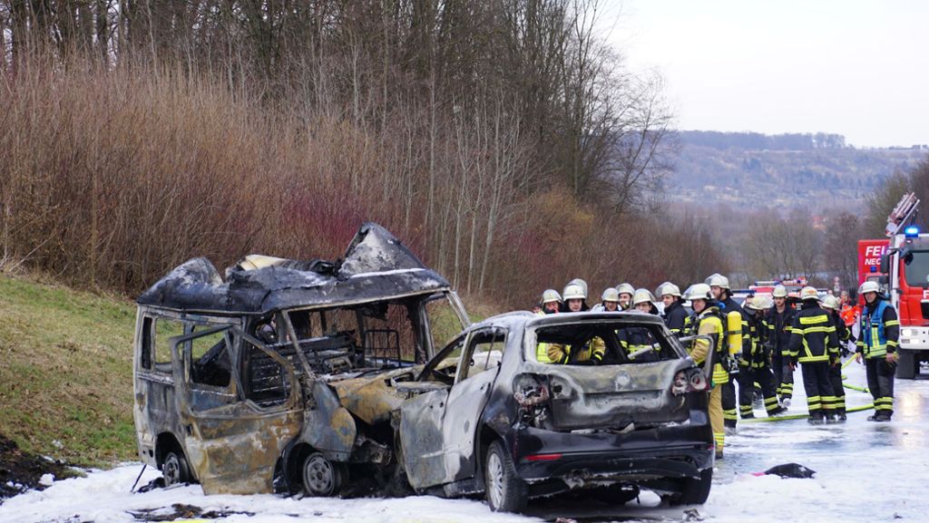 B312 bei Neckartenzlingen: Tragische Details nach tödlichem Unfall
