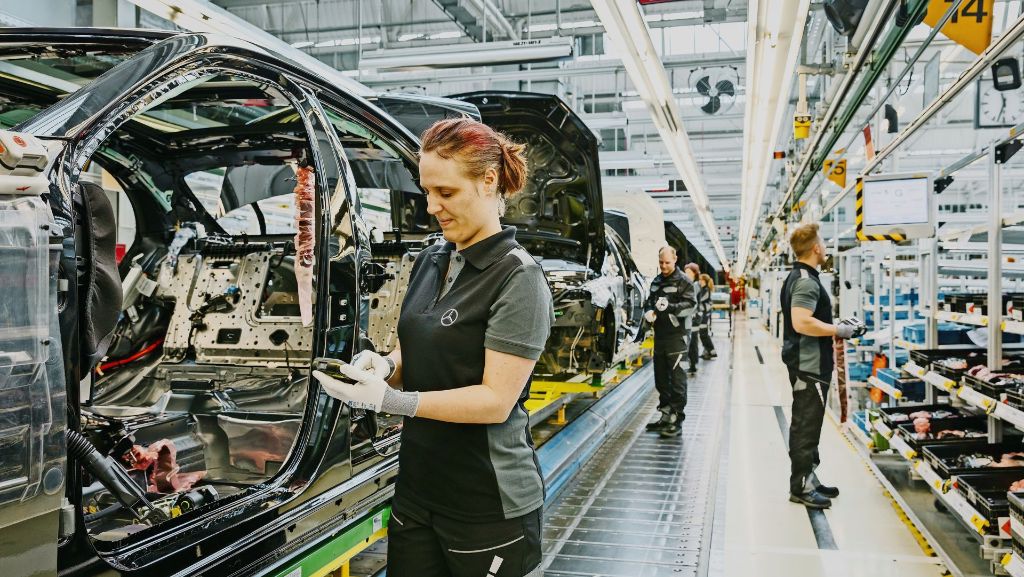 Sindelfingen: Wie das Mercedes-Benz-Werk arbeitet