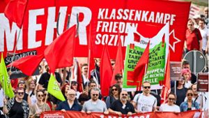 Kundgebung in Waiblingen: Motto am 1. Mai: „Mehr Lohn, mehr Freizeit, mehr Gerechtigkeit“