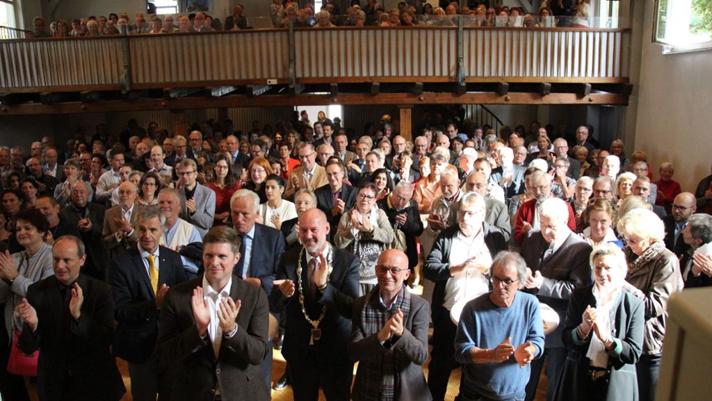 Ehrenamtsempfang in Leonberg: Das Engagement der Bürger ist eine kostbare Ressource