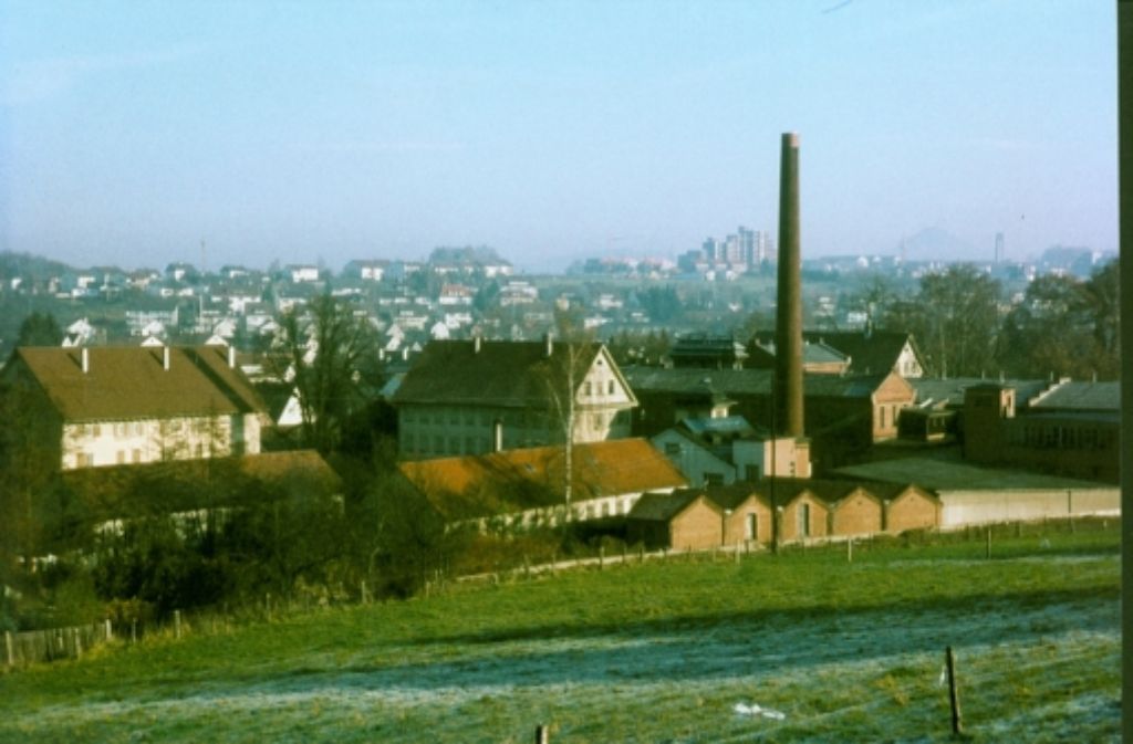 Die Papierfabrik Beckh in Faurndau