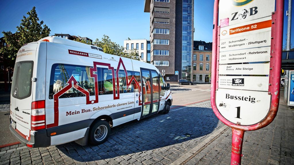 Forschungsprojekt in Schorndorf: Flexibler Bus kommt auf die Zielgerade