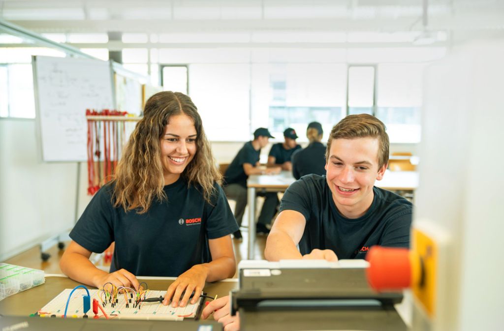 20 000 haben sich beworben, jetzt beginnen 1500 junge Menschen ihre Ausbildung bei Bosch.