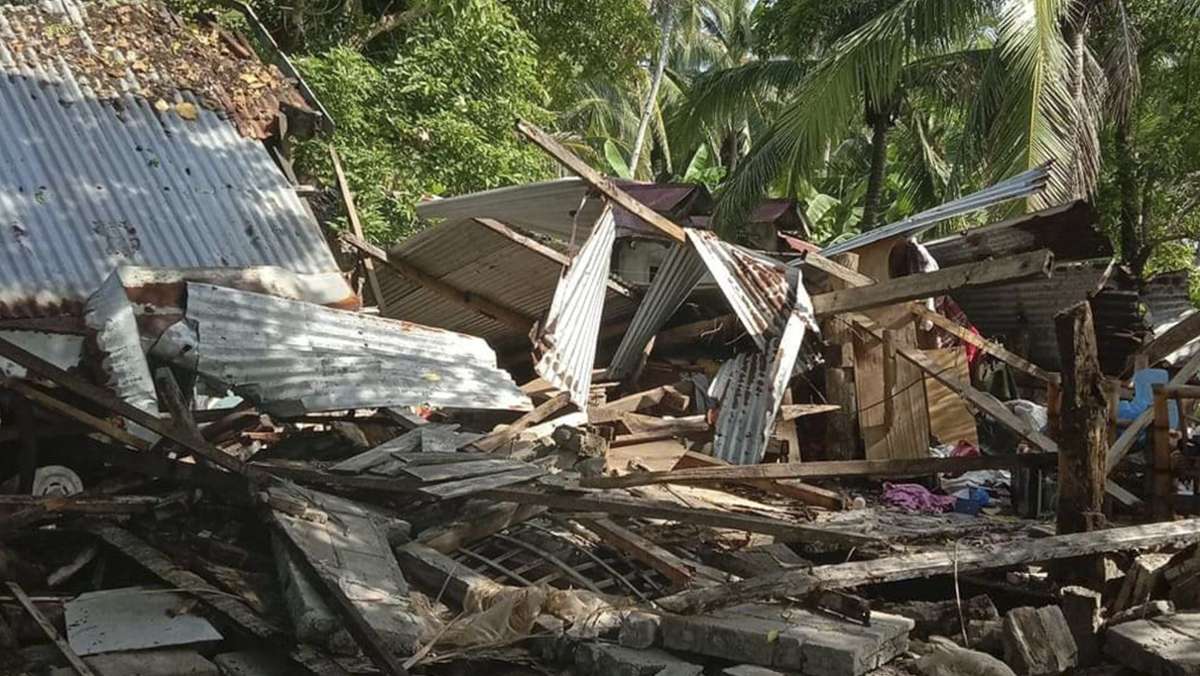 Philippinen: Ein Toter und Verletzte bei Erdbeben
