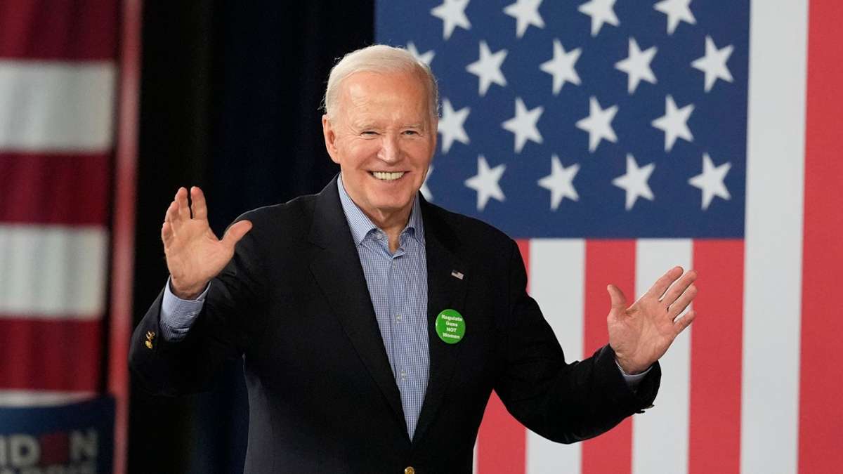 US-Wahl 2024: Biden nimmt Schwelle für Präsidentschaftskandidatur