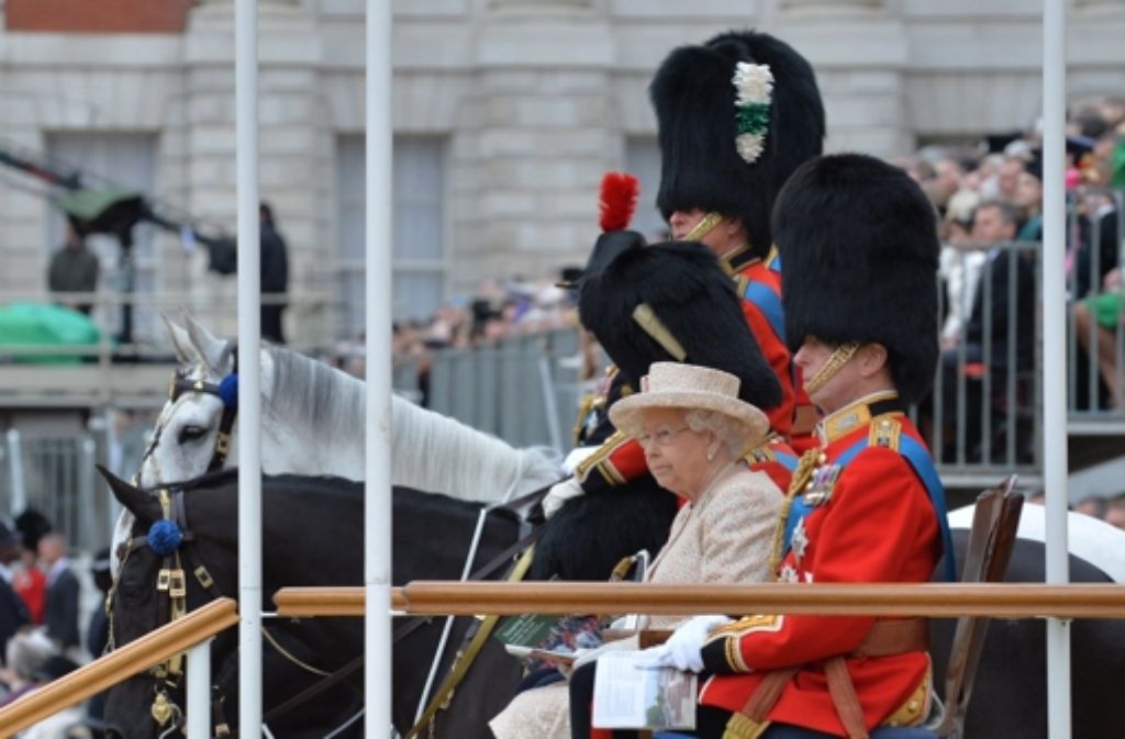 Queen Elizabeth II und ihr Mann Prinz Philip.