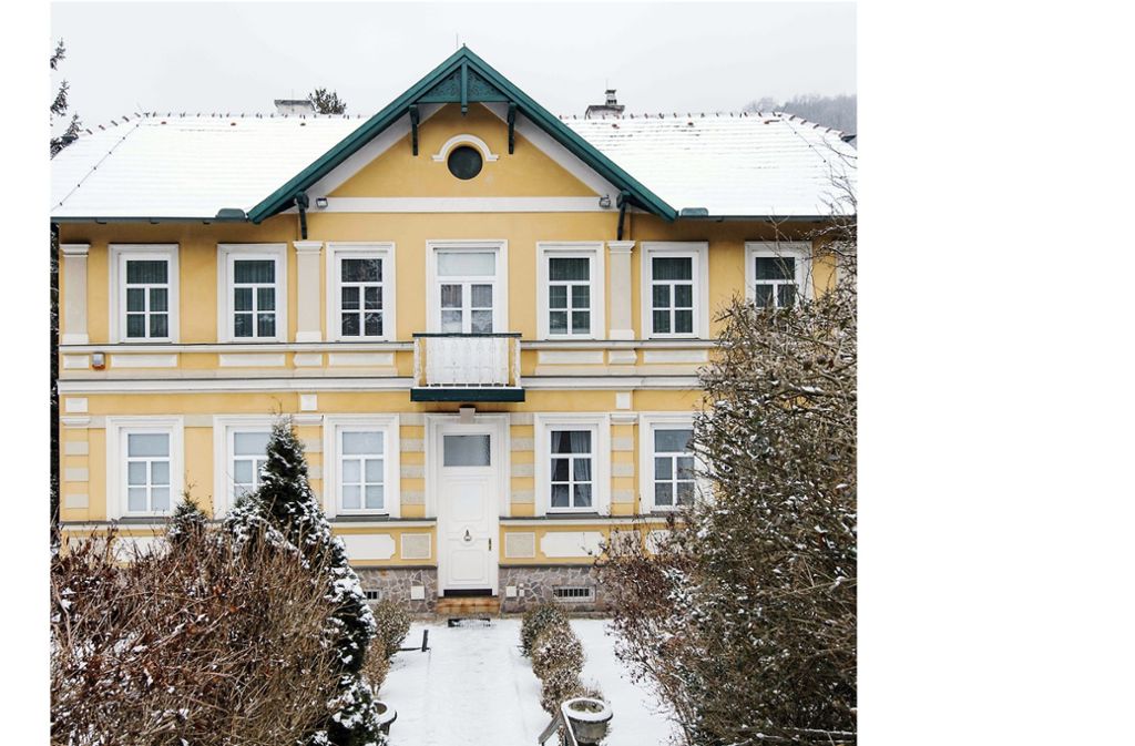Falcos Villa in Gars am Kamp in Österreich, aus der die Ausstellungsstücke stammen