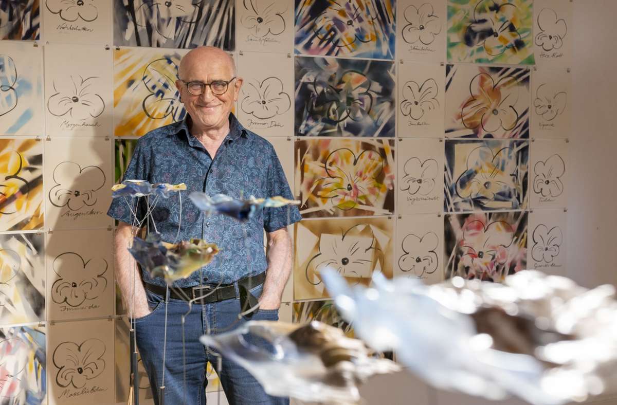 Kunst in der Galerie 4/1: Wolfhart Hähnel stellt in Korntal aus - Vimarsana News