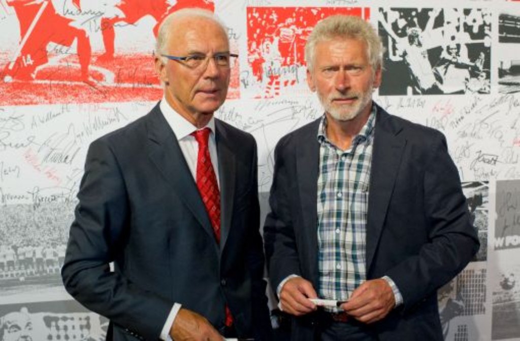 Franz Beckenbauer (links) und Paul Breitner