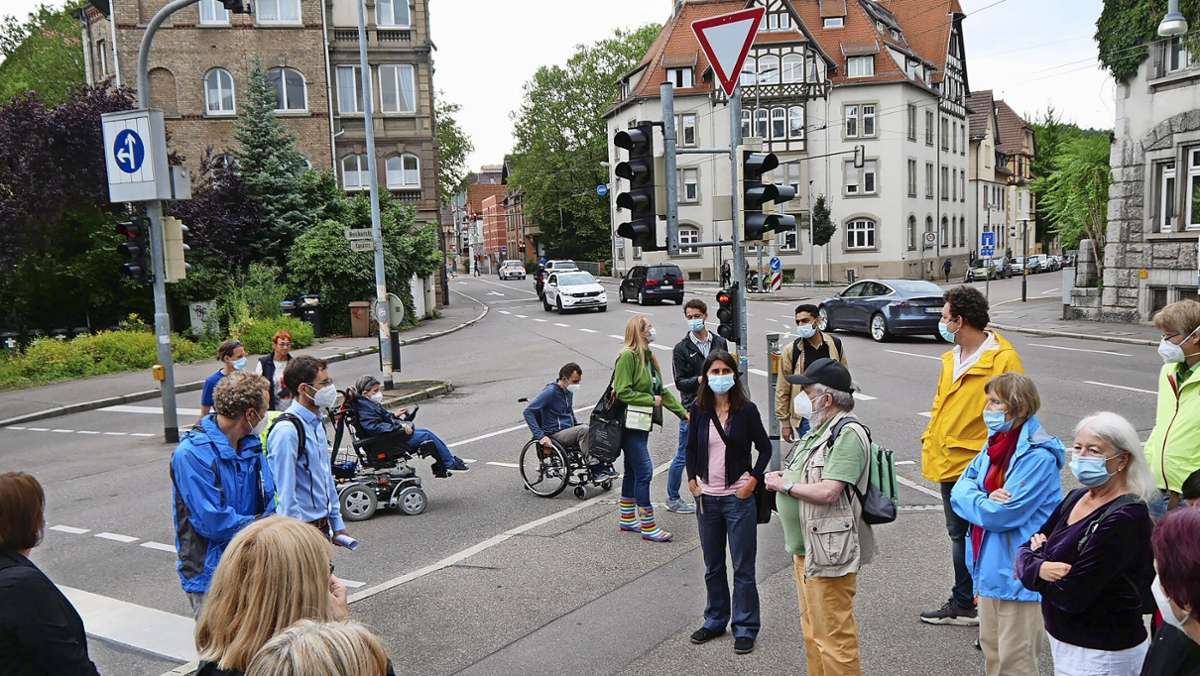 Fußverkehrs-Check: Auf Schusters Rappen durch Esslingen