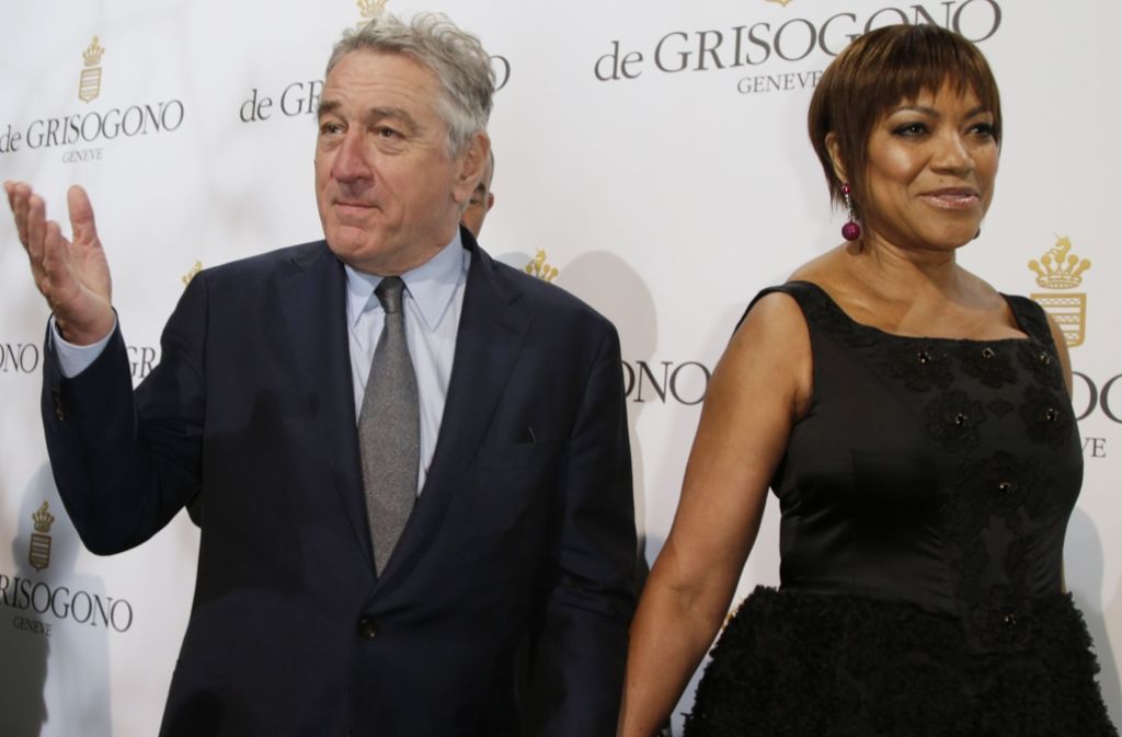 Der Schauspieler Robert De Niro gibt sich mit seiner Frau Grace Hightower De Niro bei der De-Grisogono-Party am Dienstag in Cannes die Ehre.