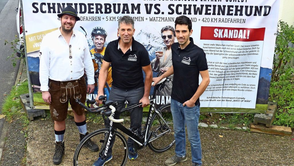 Extrem-Comedy in Fellbach: Schneiderbuam und Schweinehund