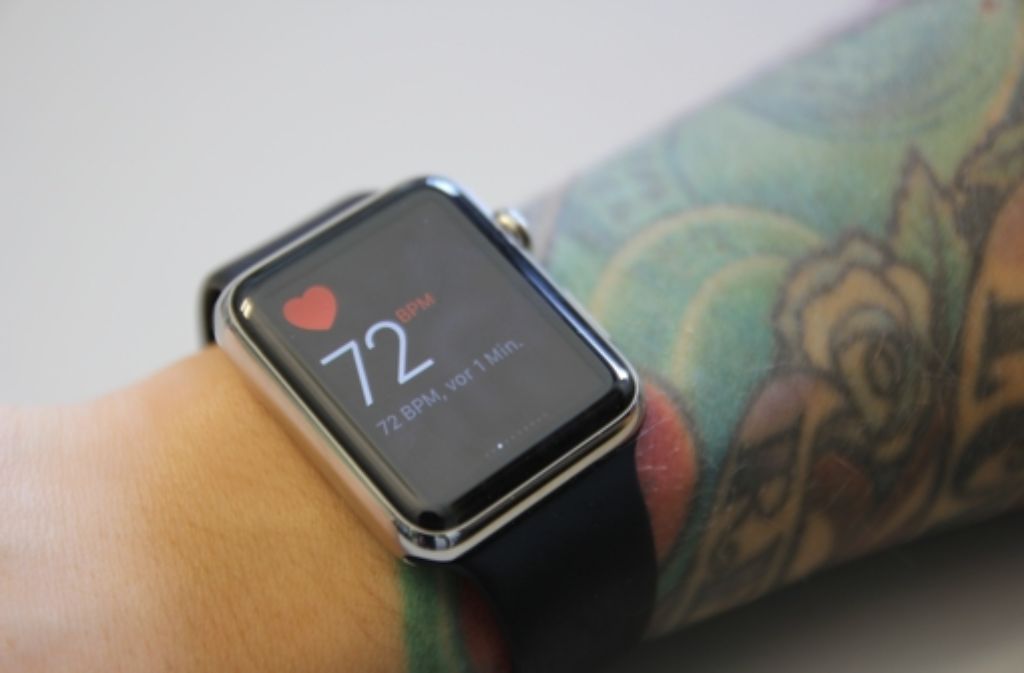 Tätowierungen auf dem Unterarm können dazu führen, dass die Apple-Watch nicht mehr richtig funktioniert. Foto: StZ