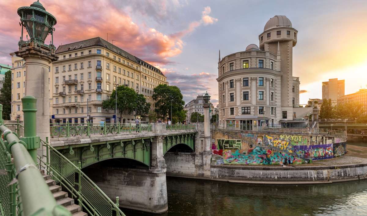 Wiens größte Graffiti-Szene lädt am Donaukanal quasi zur Freiluft-Galerie.
