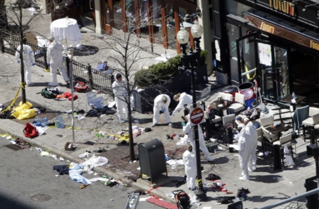 Drei Menschen starben bei den Bombenanschlägen auf den Boston-Marathon.
