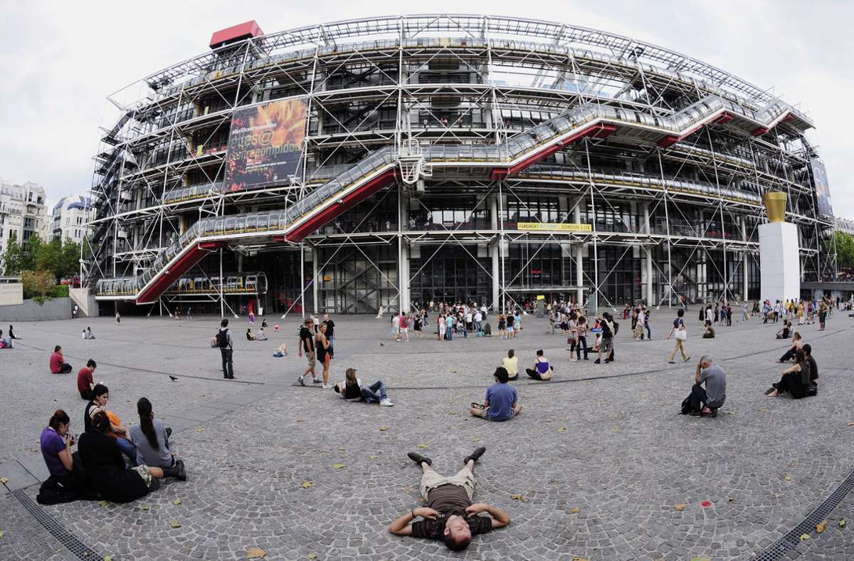 Das Centre Pompidou in Paris machte Richard Rogers bekannt.